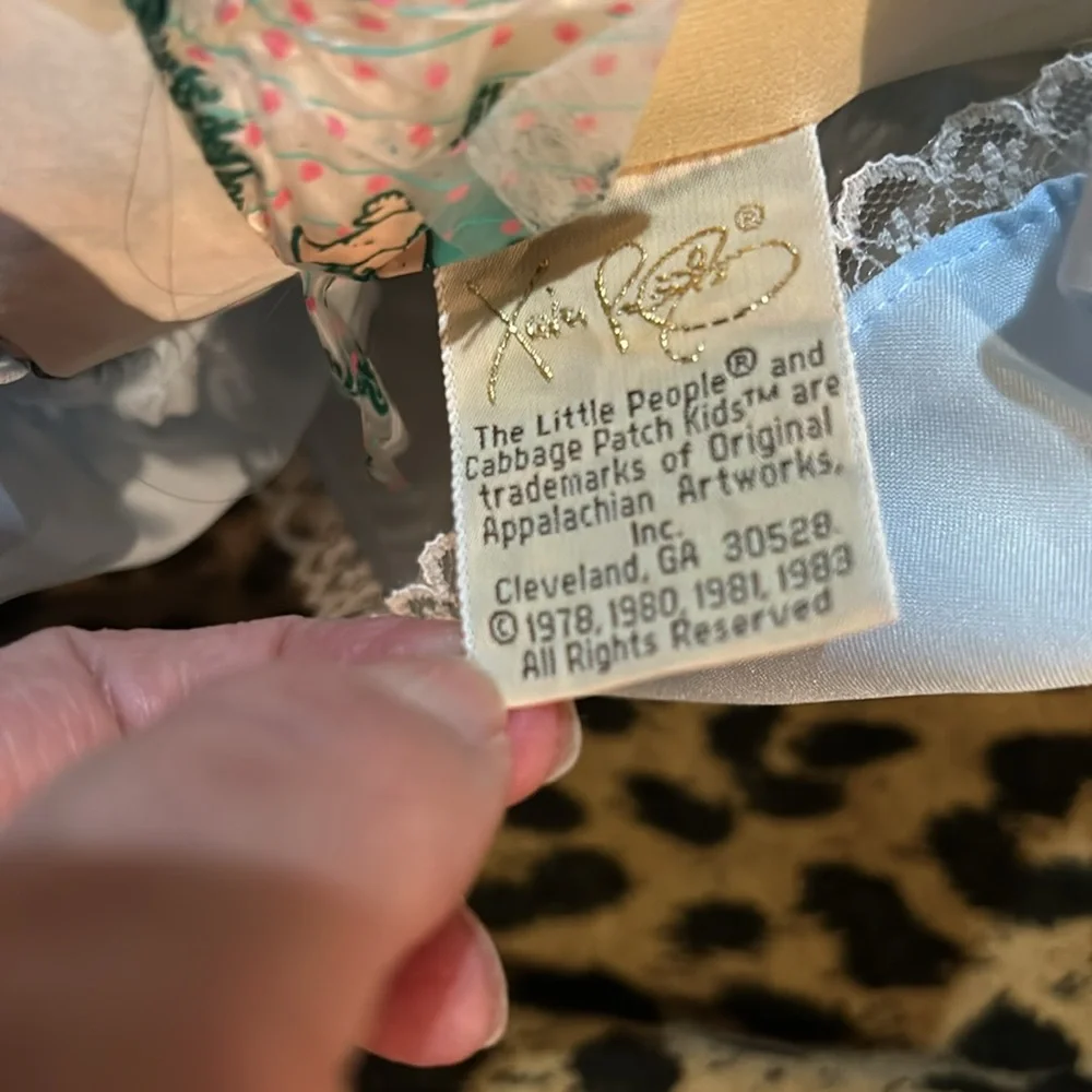 Cabbage Patch Kid Soft Sculpture vintage - Picture 6 of 9